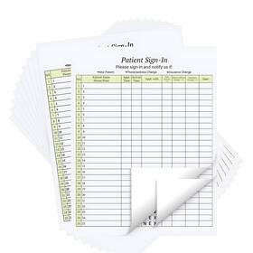Suituts Pa-003 125 Patient Sign In Sheets Hipaa Compliant 3 Part Carbonless I
