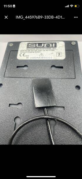 Suni Usbda03055333 Dental Imaging System Interface Dock For Parts / Not Working As-is