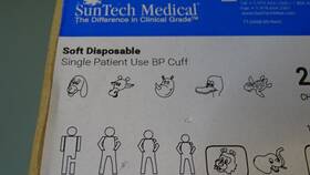 Suntech Medical 25297 Soft Disposable Single Patient Use Bp Cuff Child 20per Box