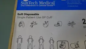 20per Suntech Medical 25297 Soft Disposable Single Patient Use Bp Cuff Child Box
