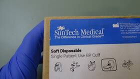 Suntech Medical 8584 25243 Soft Disposable Single Patient Use Bp Cuff Child 20 Pb