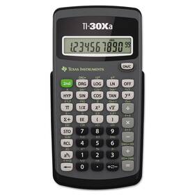 Texas Instruments 755003670650 Ti-30xa Scientific Calculator 10-digit Lcd Black