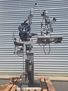 Top Con Sl-d301 Topcon Slit Lamp Marco Keratometer Reichert Phoropter Haag Streit H3