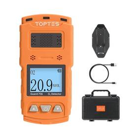 Toptes Guard-756-or-t Guard-756 Upgraded Oxygen Detector Portable O2 Monitor 0.5s Fast ... Ship