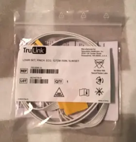 700-0006-32 Trulink Ldwr Set Pinch Ecg 127cm/50in