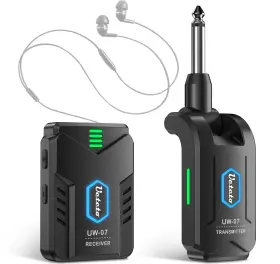 Uw-07 Ueteto Wireless In Ear Monitor System 2.4ghz Mono Iem With Transmi