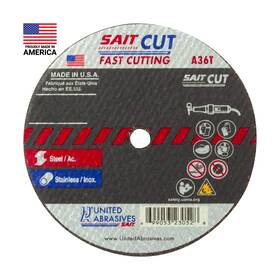 United Abrasives 23050 Abrasives-sait A36t Fast Cutting Thin High Speed Cut-off Wheels
