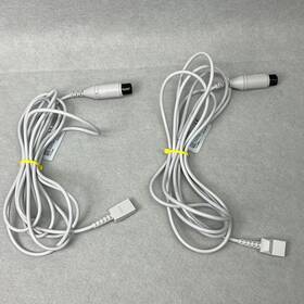 Utah Medical 650-208 Lot Of 2 Blood Pressure Monitor Interface Cable 6 Pin Ref