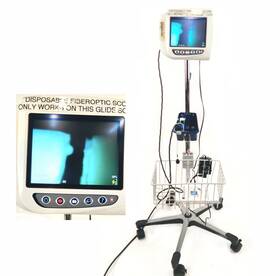 Verathon 0570-0338 Glidescope Cobalt Video Monitor W 0570-0307 Baton Stand