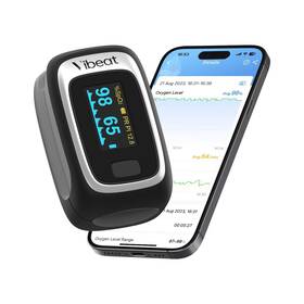 Vibeat S5wb-vb-20241112 Bluetooth Fingertip Pulse Oximeter Spo2 Monitor With Viheal... Fast Ship