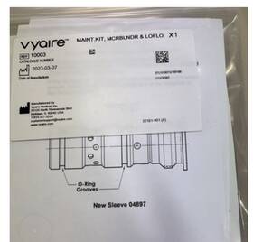 Vyaire 10003 Ref Maintenance Kit Microblender Oxigen New Unopened