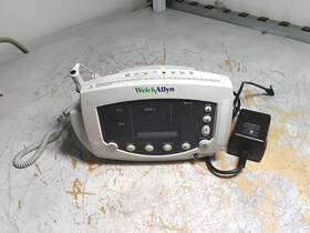 Welch Allyn 007-0436-00 Defective 53ntp Patient Monitor Temp Probe And Psu Power Test As-is