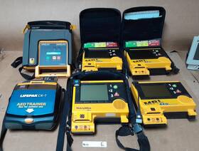 Welch Allyn 20-500t Lot Of 6 20 500t Cr-t And Mrl Aed E