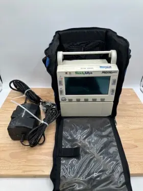 206-emps Welch Allyn Propaq 206 Emps Patient Monitor With Power Cord And Case - Fast Shipping