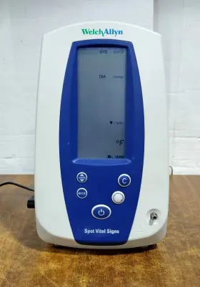 D392.043 Welch Allyn 420tb Spot Vital Signs Monitor With Power Supply And Cord