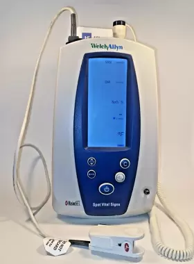 42mtb Welch Allyn Spot Vital Signs Monitor Complete Everything Works As Shown 42mtb Welch Allyn Spot Vital Signs Monitor Complete Everything Works As Shown