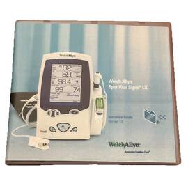Welch Allyn 4500-150e Spot Vital Signs Lxi In Service Guide Cd