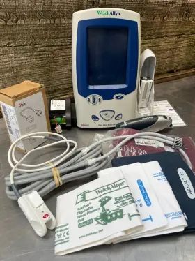 45me0 Welch Allyn 45meo Spot Vital Signs Lxi Patient Monitor Masimo With Accessory 45me0 Welch Allyn 45meo Spot Vital Signs Lxi Patient Monitor Masimo With Accessory