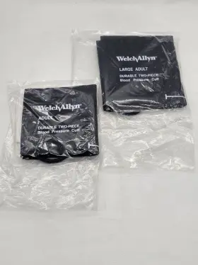 5200-02 Welch Allyn 5200-1 Lot Of 2 5200-01 Blood Pressure Cuff And Bag 1 Tube Adult