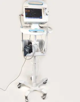 65ntpx Welch Allyn Connex 6000 Vital Signs Monitor W Temp Probe And Mobile Stand