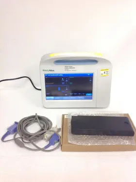 65nxxe Welch Allyn Vital Signs Patient Monitor 6000 With New Battery Cable Qty 65nxxe Welch Allyn Vital Signs Patient Monitor 6000 With New Battery Cable Qty