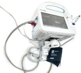 Welch Allyn 68mctx Connex Vital Signs Monitor 6000 Wifi Etco2 Spo2 Wall Mount