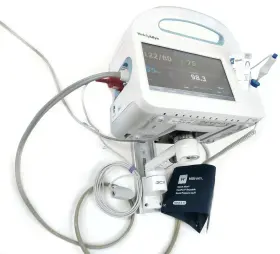 68mctx Welch Allyn Connex Vital Signs Monitor 6000 Wifi Etco2 Spo2 Wall Mount