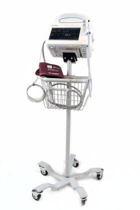 Welch Allyn 68mxtw Connex Vital Signs Monitor 6000 Wifi Emr Masimo Spo2 And Cuff