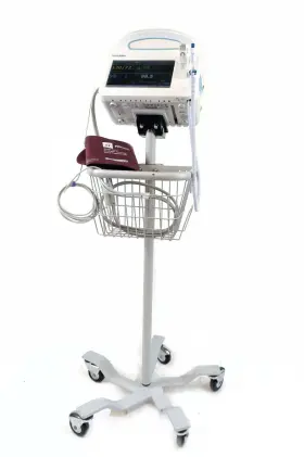 68mxtw Welch Allyn Connex Vital Signs Monitor 6000 Wifi Emr Masimo Spo2 And Cuff