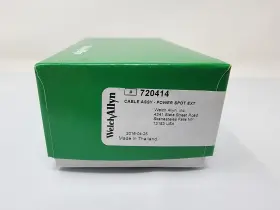 720414 Welch Allyn Hillrom Spot Monitor Power Cord Assembly Extension Us Only