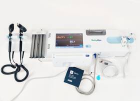 Welch Allyn 84ntvx Connex Integrated Wall System W Spo2 Probe Battery Cuff
