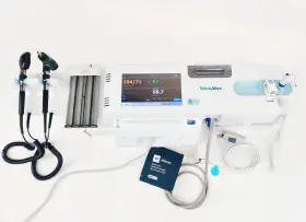 84ntvx Welch Allyn Connex Integrated Wall System W Spo2 Probe Battery Cuff