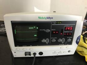 Welch Allyn Ipx2 6200 Series Patient Monitor Working Dead Battery