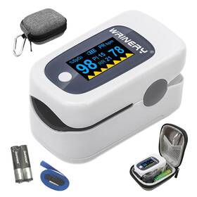 Wrinery Kdr-omi-n025 Fingertip Pulse Oximeter Oxygen Saturation Monitor O2 Mo