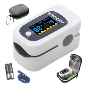 Kdr-omi-n025 Wrinery Fingertip Pulse Oximeter Oxygen Saturation Monitor O2 Mo