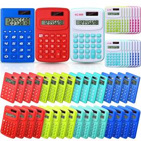 Yunsailing Im-yunsailing-1023 48 Pcs Pocket Calculators Bulk Mini 8 Digit Handheld Calculator Sm