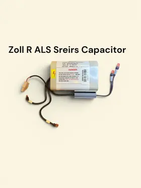 19064736720050 Zoll R-series Oem 100uf Capacitor Used- Biomed Tested 19064736720050 Zoll R-series Oem 100uf Capacitor Used- Biomed Tested