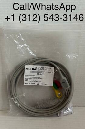 Zoll 8000-0026 Part # - 3-lead Ecg Cable For Montior R Series X