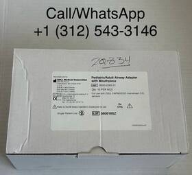 Zoll 8000-0265-01 Single Patient Use Airway Adapter W Mouthpiece Box Of 9 -