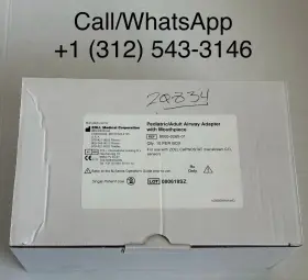 8000-0265-01 Zoll Single Patient Use Airway Adapter W Mouthpiece Box Of 9 - 8000-0265-01 Zoll Single Patient Use Airway Adapter W Mouthpiece Box Of 9 -