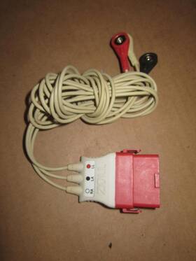 Zoll 8009-0762-01 / 9500-1762-01 3 Lead Ecg Cable Adapter Aami