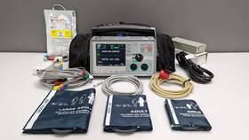 Zoll Cct12lead E Series Biphasic 12 Lead Spo2 Nibp Ecto2 Pacing Case Capnostat