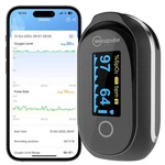 Rechargeable Pulse Oximeter Fingertip Blood Oxygen Monitor SPO2 Brand. Price: $92.75.