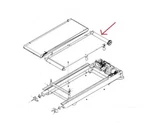 Fullvision Ge Tmx 428 T2100 ST1 ST2 Treadmill Front Roller 2097829-060 New. Price: $249.99.