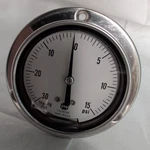 Ametek VACUUM(30INHG) PRESSURE(15PSI) Gauge - 1/4" Npt Back Mount Made Usa New. Price: $11.49.