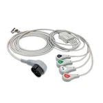 8300-0803-01 Compatible 4-LEAD One-piece Ecg Cable With Snap End For Zoll (1PC) New. Price: $110.00.