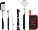 5PCS Telescoping Magnetic Pickup Tool Kit With Super Bright Cob Led Square Inspe New. Price: $40.59.
