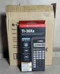 Box Of 8 Factory Sealed Texas Instruments TI-30XA Scientific Calculator New. Price: $40.50.