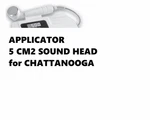 Applicator, 5 CM2 Sound Head, Djo Chattanooga Intelect Legend Model #27383 Seller. Price: $699.99.
