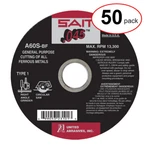 Sait 23101 4-1/2" X .045" 7/8" A60S Metal Cut-off Wheel (50PACK) New. Price: $95.70.